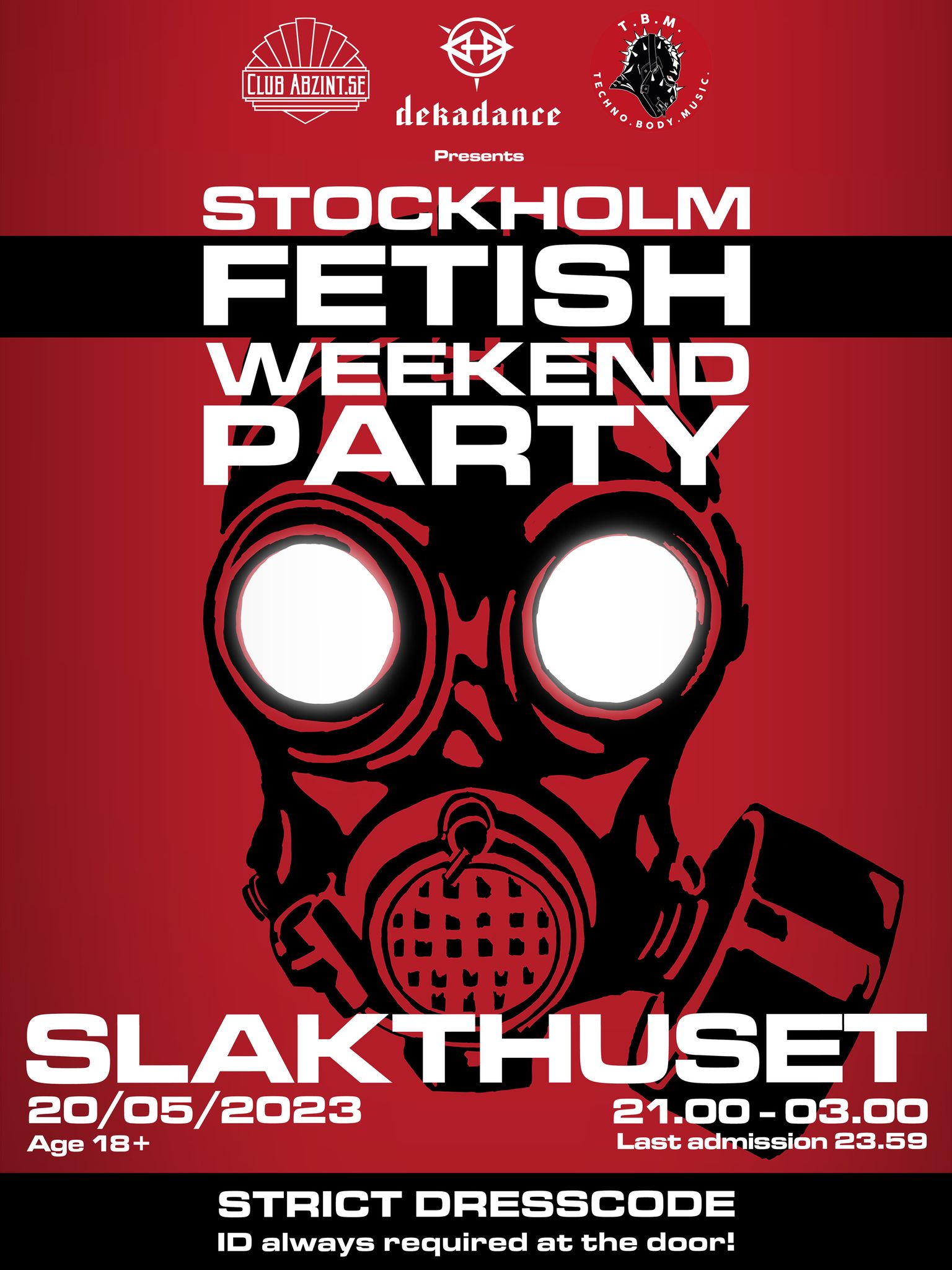 Dekadance Stockholm Fetish Weekend Party